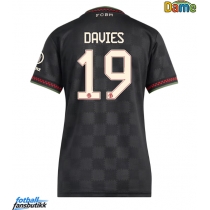 Bayern Munich Alphonso Davies #19 Tredjedrakt Dame 2025-26 Kortermet